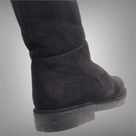 hermes shearling boots